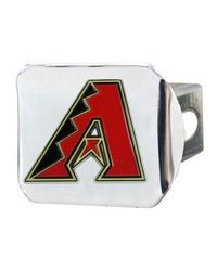 Arizona Diamondbacks Color Hitch Cover Chrome by   