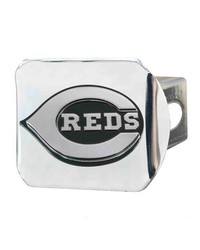 Cincinnati Reds Hitch Cover Chrome by   