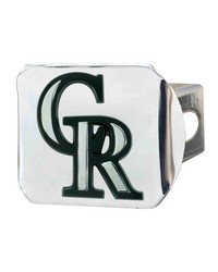 Colorado Rockies Hitch Cover Chrome by   