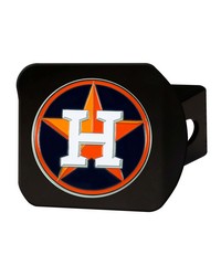 Houston Astros Color Hitch Cover Black by   