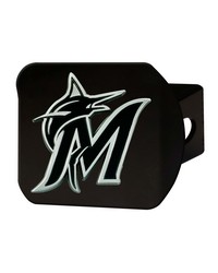 Miami Marlins Hitch Cover Black by   