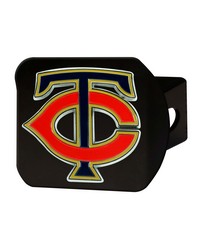 Minnesota Twins Color Hitch Cover Black by   