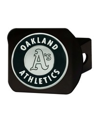 Oakland Athletics Hitch Cover Black by   