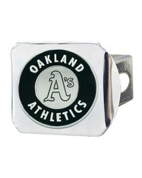 Oakland Athletics Hitch Cover Chrome by   