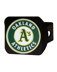 Oakland Athletics Color Hitch Cover Black by   