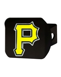 Pittsburgh Pirates Color Hitch Cover Black by   