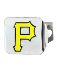 Pittsburgh Pirates Color Hitch Cover Chrome by   