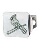 Fan Mats  LLC St. Louis Cardinals Hitch Cover Chrome Chrome