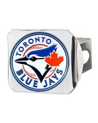 Toronto Blue Jays Color Hitch Cover Chrome by   