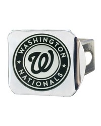 Washington Nationals Hitch Cover Chrome by   