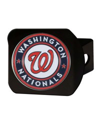 Washington Nationals Color Hitch Cover Black by   