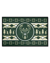 Milwaukee Bucks Starter Mat Holiday Sweater by   