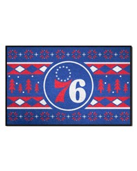 Philadelphia 76ers Starter Mat Holiday Sweater by   