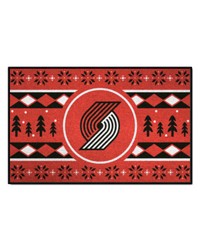 Portland Trail Blazers Starter Mat Holiday Sweater by   