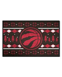 Toronto Raptors Starter Mat Holiday Sweater by   