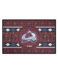 Colorado Avalanche Starter Mat Holiday Sweater by   