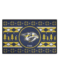 Nashville Predators Starter Mat Holiday Sweater by   