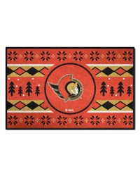 Ottawa Senators Starter Mat Holiday Sweater by   