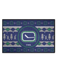 Vancouver Canucks Starter Mat Holiday Sweater by   