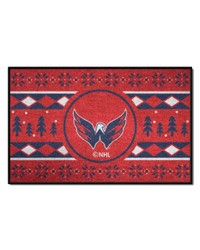 Washington Capitals Starter Mat Holiday Sweater by   