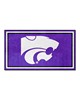 Fan Mats  LLC Kansas State Wildcats 3x5 Rug Purple