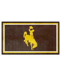 Wyoming Cowboys 3x5 Rug by   