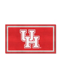 Houston Cougars 3x5 Rug by   