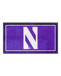 Northwestern Wildcats 3x5 Rug by   