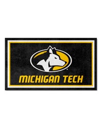 Michigan Tech Huskies 3x5 Rug by   