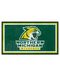 Northern Michigan Wildcats 3x5 Rug by   