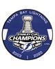 Fan Mats  LLC Tampa Bay Lightning Puck Mat Blue