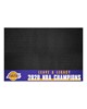 Fan Mats  LLC Los Angeles Lakers Grill Mat Purple