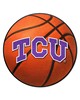 Fan Mats  LLC TCU Horned Frogs Basketball Mat Orange