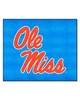 Fan Mats  LLC Ole Miss Rebels Tailgater Mat Light Blue