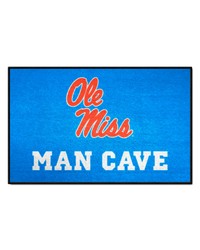 Ole Miss Rebels Starter Mat Man Cave by   