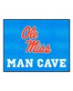 Fan Mats  LLC Ole Miss Rebels All-Star Mat Man Cave Light Blue