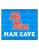 Fan Mats  LLC Ole Miss Rebels Tailgater Mat Man Cave Light Blue