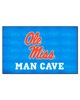 Fan Mats  LLC Ole Miss Rebels Ulti-Mat Man Cave Light Blue