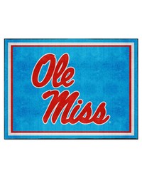 Ole Miss Rebels 8x10 Rug by   