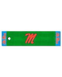 Ole Miss Rebels Putting Green Mat by   