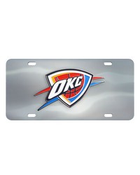 Oklahoma City Thunder Diecast License Plate by   