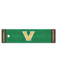 Vanderbilt Commodores Putting Green Mat by   