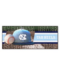 North Carolina Tar Heels Baseball Runner by   