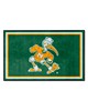 Fan Mats  LLC Miami Hurricanes 4x6 Rug White