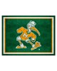 Fan Mats  LLC Miami Hurricanes 8x10 Rug White