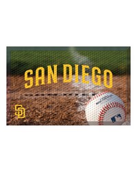 San Diego Padres Scraper Mat by   