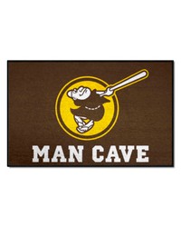 San Diego Padres Starter Mat Man Cave by   