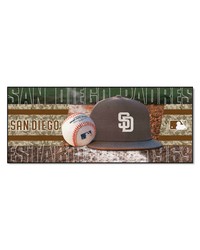 San Diego Padres Baseball Runner by   