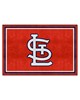 Fan Mats  LLC St. Louis Cardinals 5x8 Rug Red