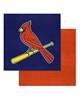 Fan Mats  LLC St. Louis Cardinals Team Carpet Tiles Navy